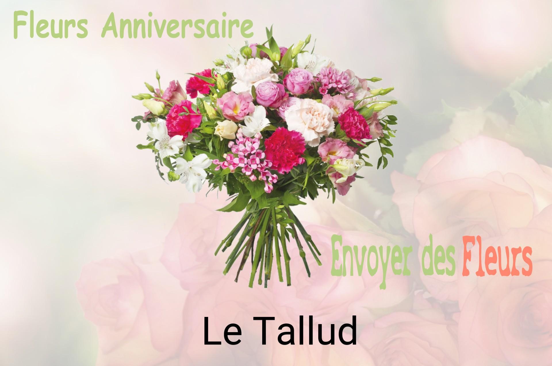 Bouquet de fleurs d’anniversaire livré à Le Tallud