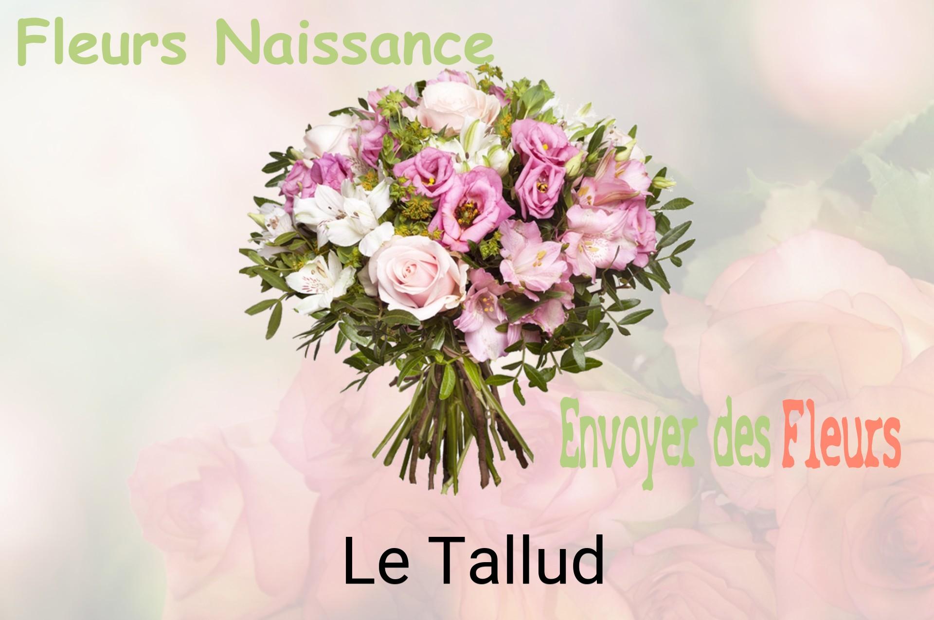 Bouquet de fleurs de naissance livré à Le Tallud